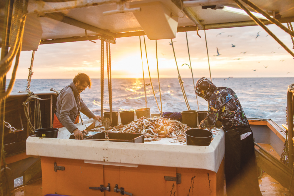 Eat, Drink and Be Straddie North Stradbroke Island cookbook by Angie Simms and Stuart Prawn Trawlermen