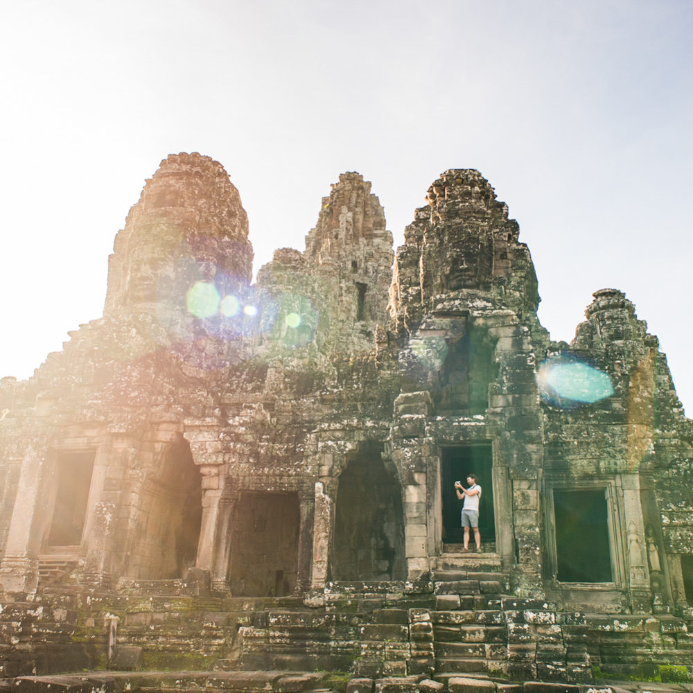 Stuart Quinn Photographer at Angkor Wat, Siem Reap, Cambodia